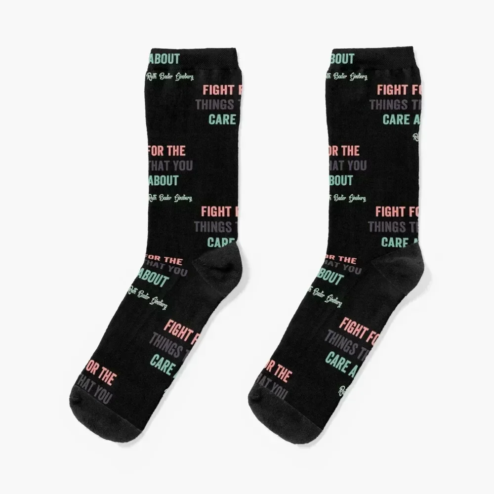 

Rbg Quotes Socks sheer Non-slip crazy Male Socks Women's