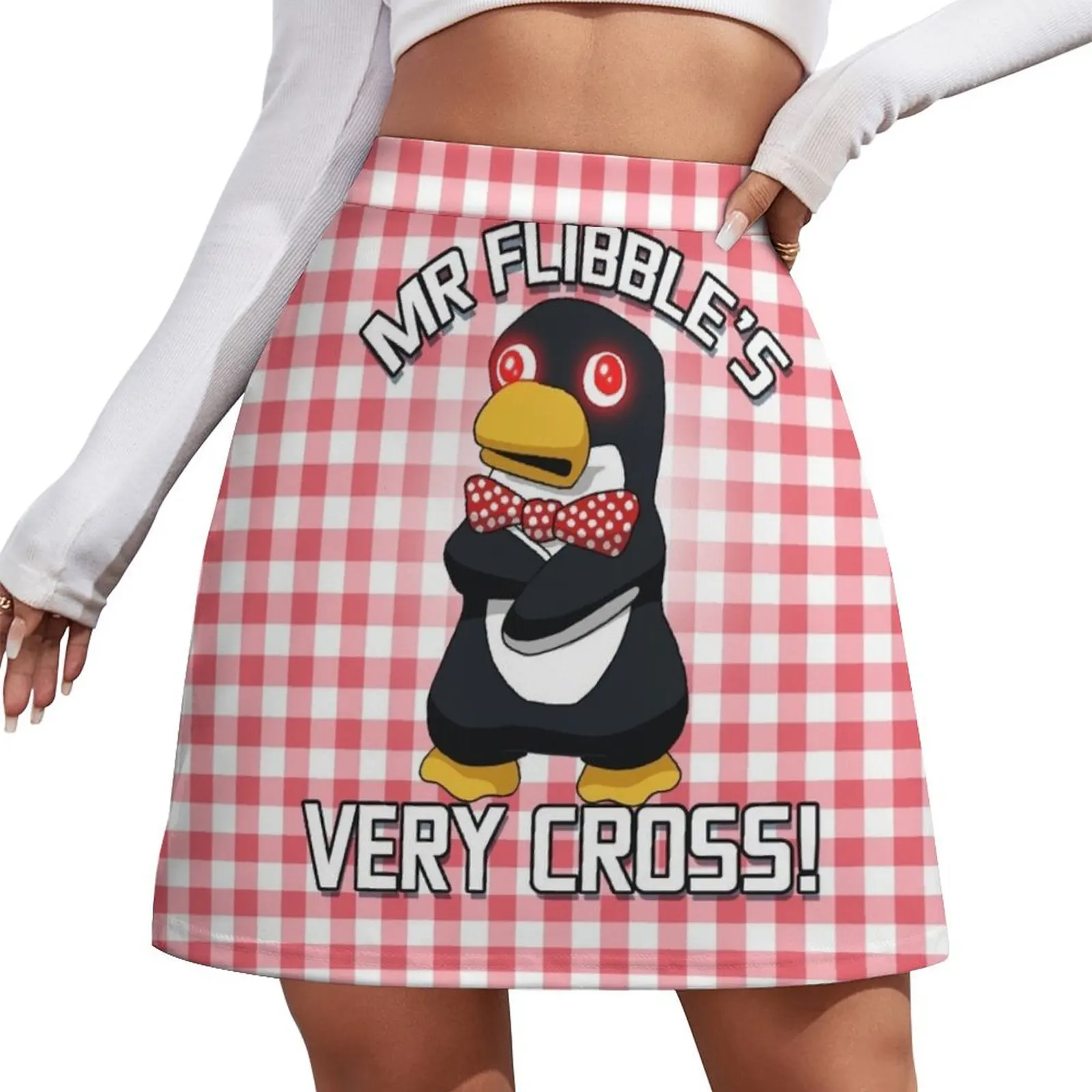 

Господин Флибл очень сердит! Мини-юбка-платье, женское летнее платье, юбка-шорты