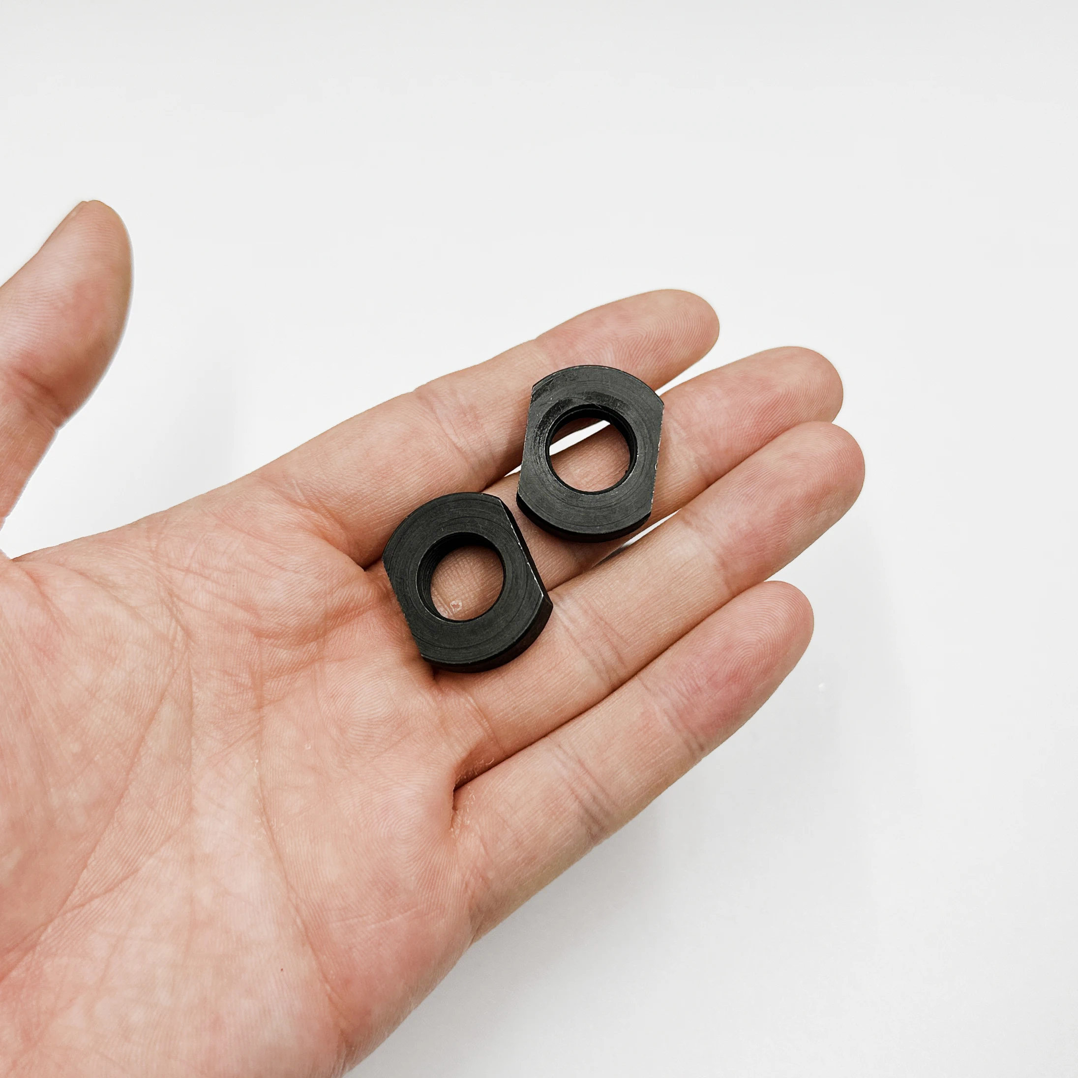 10pcs/pack steel jam nut 1/2*28 5/8*24 thread