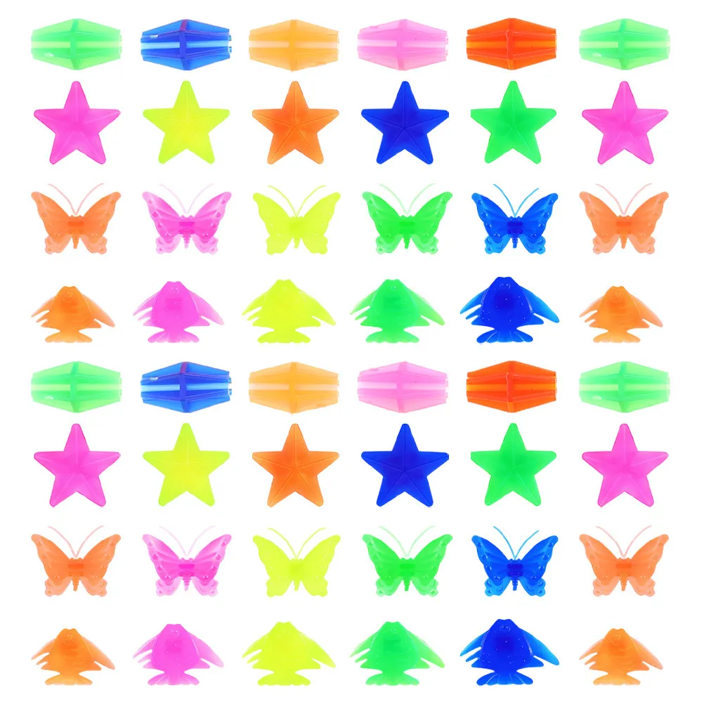 

Набор из 98 шт. декоративных элементов для велосипедов: бусины-клипсы на спицы для веселых поездок и украшения велосипедов