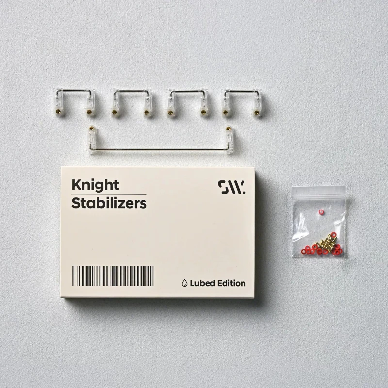 SW Knight Stabilizers Satellite Axis Customized Lubrication Version Krytox for E-sports Gaming Office Keyboard Accessories DIY