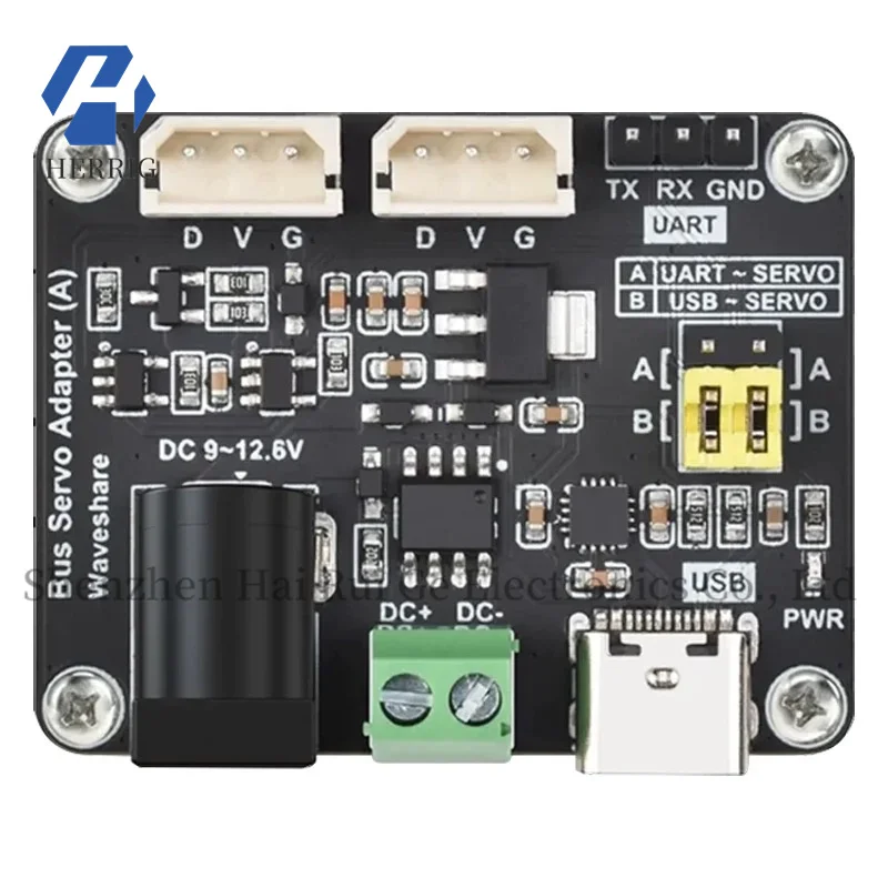 

Raspberry Pi Serial Bus Servo Driver Board Robot USB/UART Serial Servo Driver Module