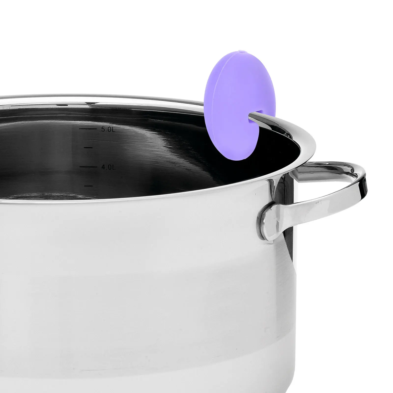 

Silicone Pot Clip for Thermometer Scratch Resistant Temperature Probe Clamp Cooking Thermometer Holder Kitchen Tool