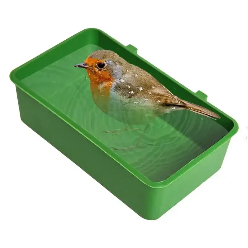 Bird Baths Tub Parrot Cage Bathing Box Small Bird Birdbath Tub Parrot Bath Supplies Room Feeder Bird Accessories Pet Products