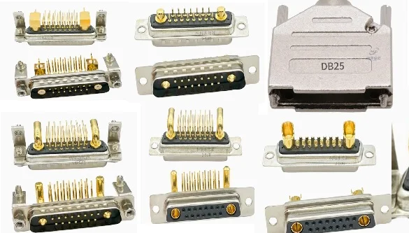 1PCS High current D-SUB of car needle D-SUB 17W2  Male and female d-sub high current connector