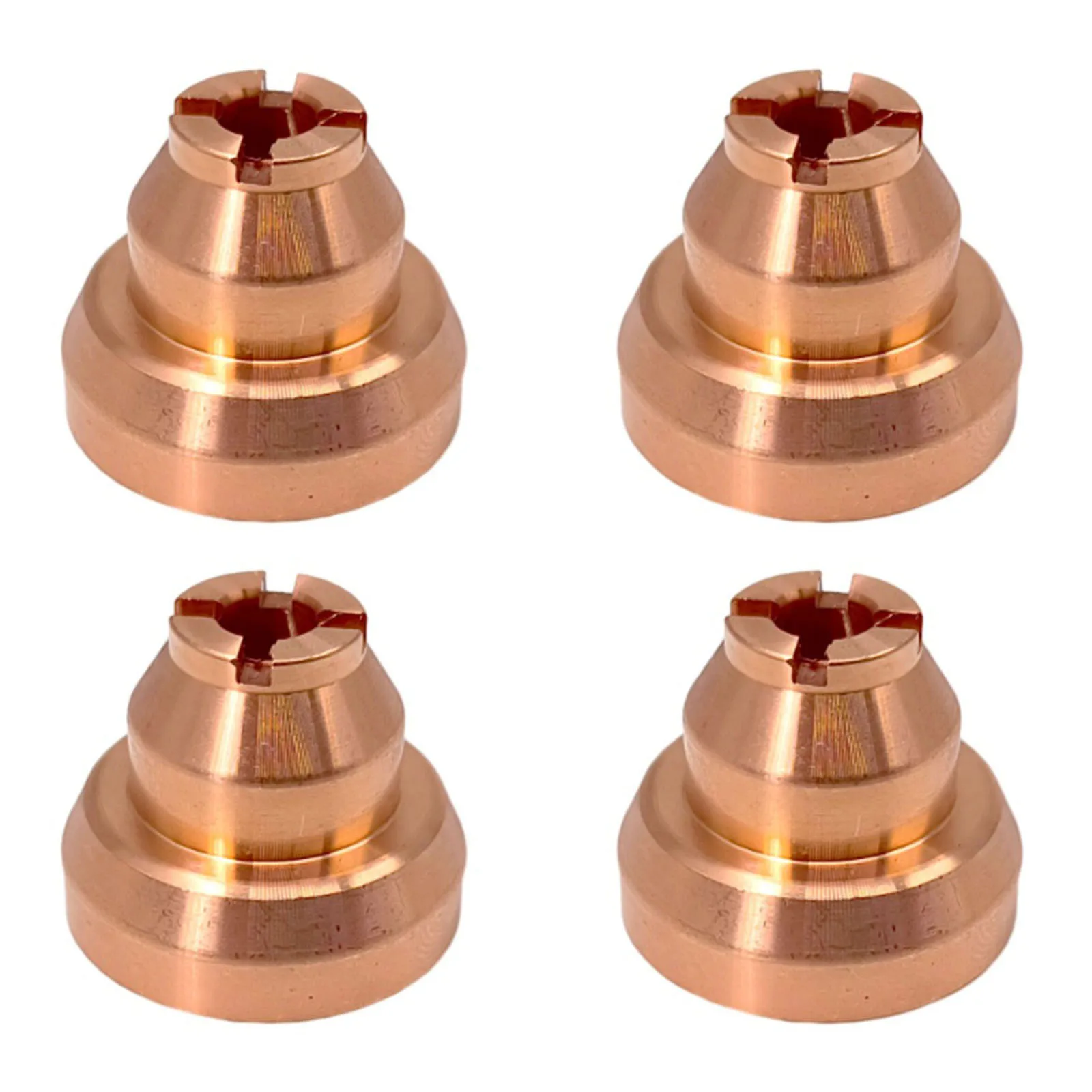 Replacement Drag Shield 40A  Compatible with 625 XTREME Plasma Cutter  XT40 Torch  Durable Brass Material  Pack of 4