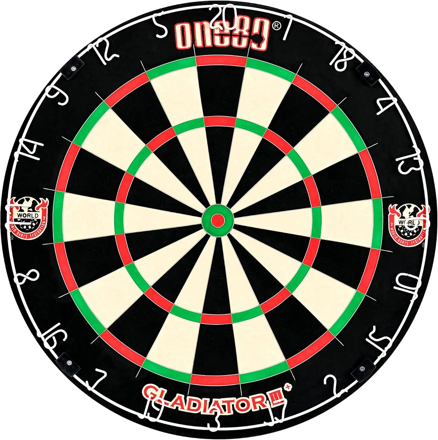 Steel-Tip-Darts cheibe mit hoher Haltbarkeit und selbst heilenden Sisal fasern,
