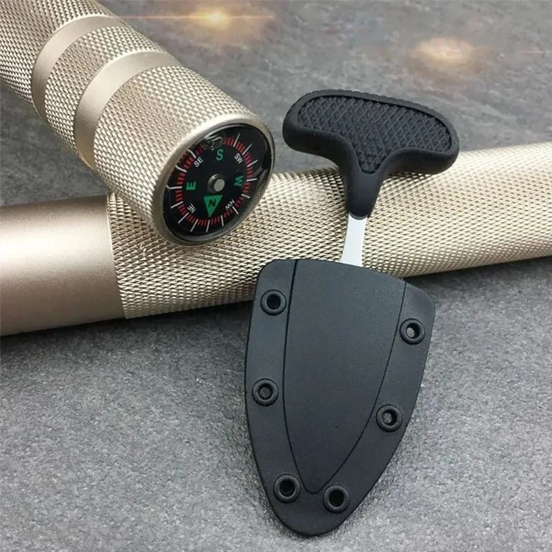 Multifunctional Necklace Cutters High Quality Portable Black Hanging Necklace Knife Camping Tool Outdoor Camping Hiking