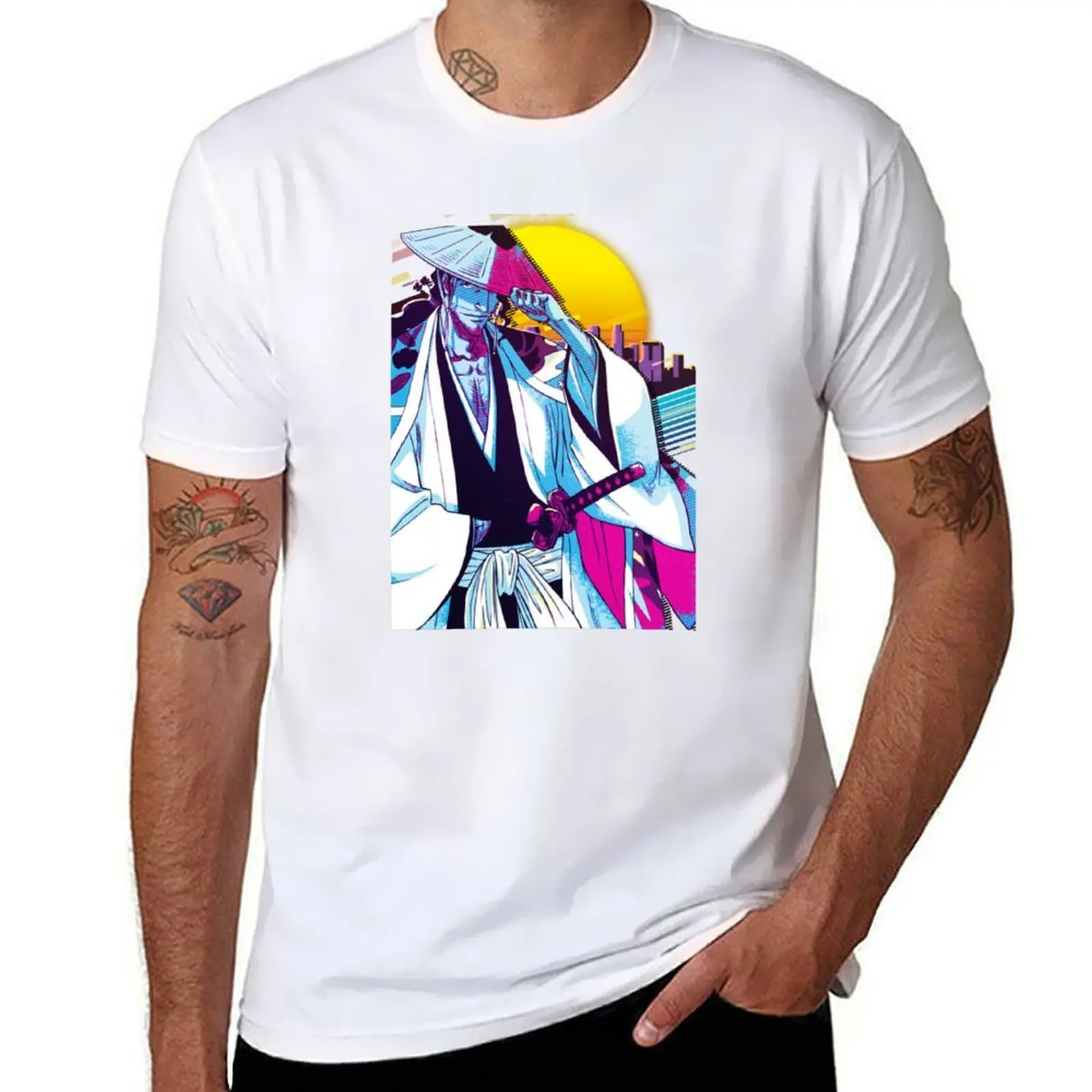 

Shunsui Kyoraku T-Shirt cotton t shirt pack t shirt man cotton T-Shirt