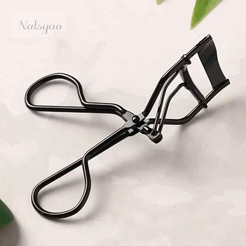 1pc Black Silver Stainless Steel Eyelash Curler Curling Makeup Lash Curler Beauty Cosmetic