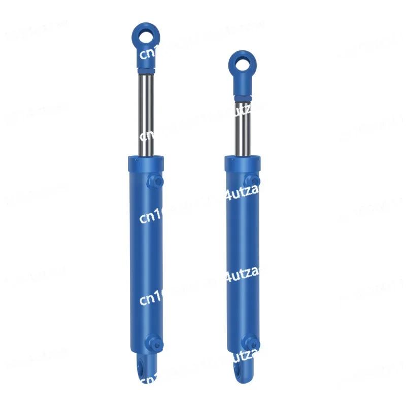 Manufacturer Supply Hydraulic Cylinder 5T Non-standard Oil Top Earrings Two-way Lifting and Telescopic Engineering H