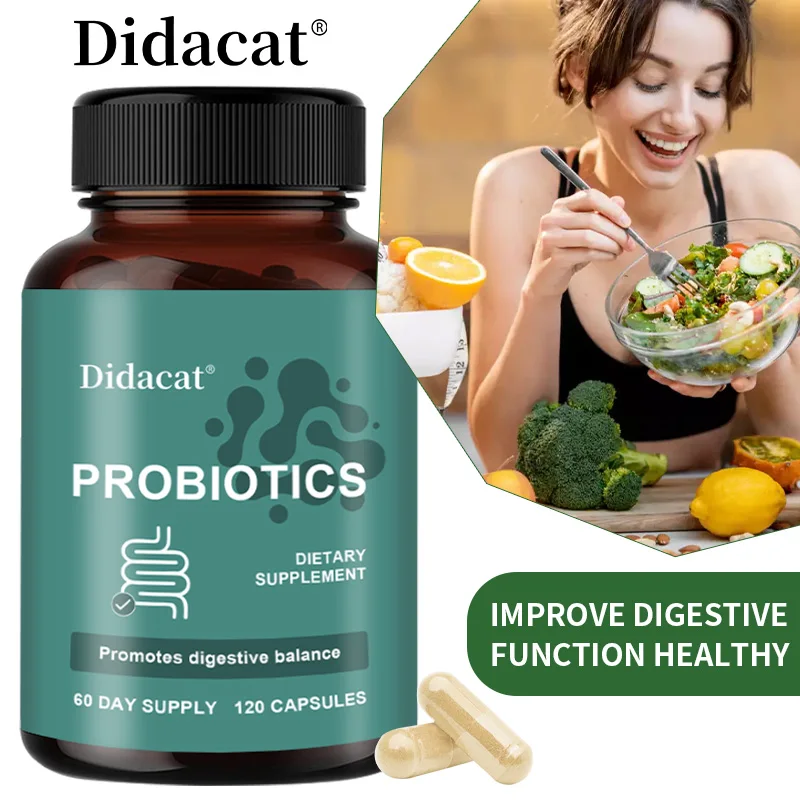 Probiotic Supplement for Men and Women - Helps Balance Intestinal Flora, Improves Digestion, Supports Intestinal Health