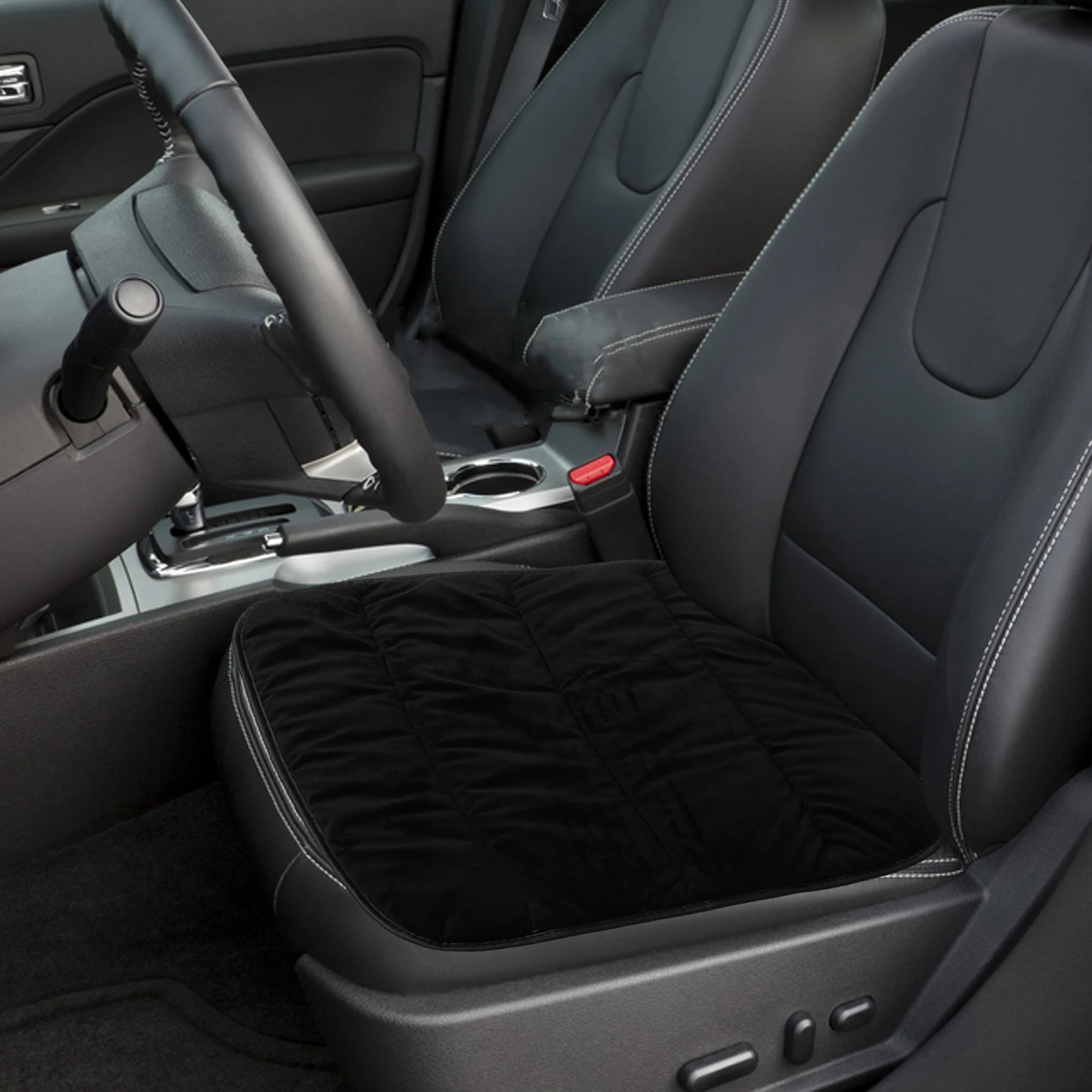 

Car Seat Cushion Auto Seat Pads Breathable Material Antislip Design Durable Comfort Car Pillows Driving Office Home Use