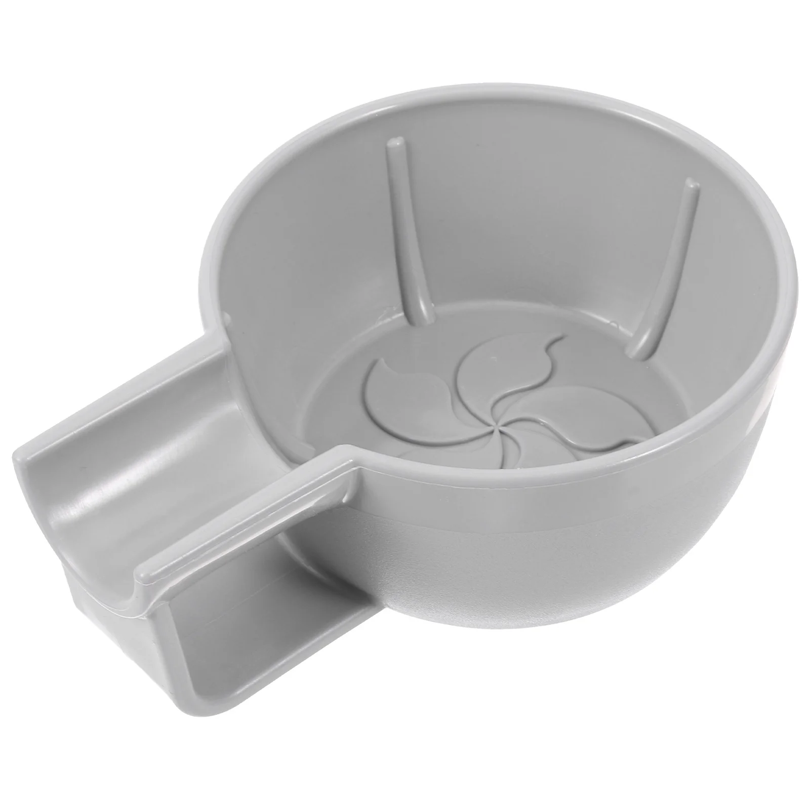 وعاء حلاقة بلاستيكي، مادة PP متينة، سعة كبيرة، حاوية تخزين الصابون سهلة الحمل، وعاء حلاقة كريم الحلاقة