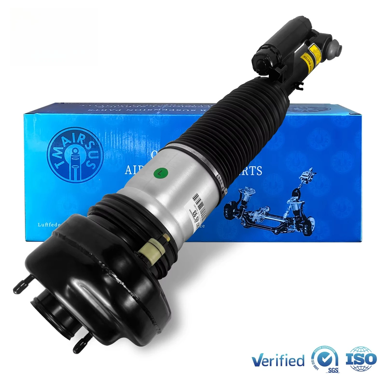 Tech Master 37106874593 Rear Left Air Ride Suspension Kit for G11 G12 7 Series VDC EDC Airmatic Shock Strut Assembly