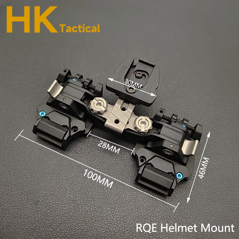 NONE SOTAC Universal RQE Dual Bridge Mount Metall CNC KVC Bridge Mount für Nachtsicht PVS-14, DVO, MUM, MINI-NSEAS NVG Mount 6