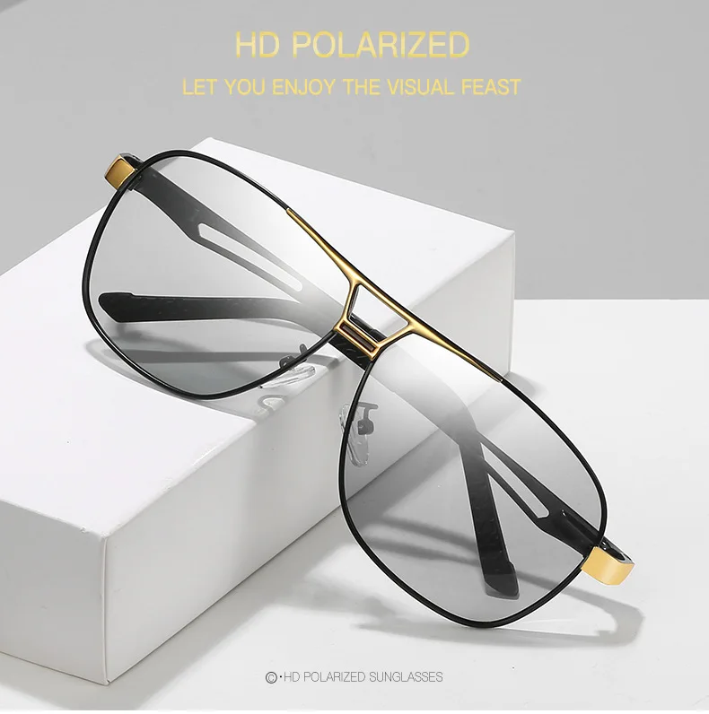 

Polarized Sunglasses Driving UV400 Protection Sports Unisex Men Light Color Driving Glasses Riding Fishing Lens T507
