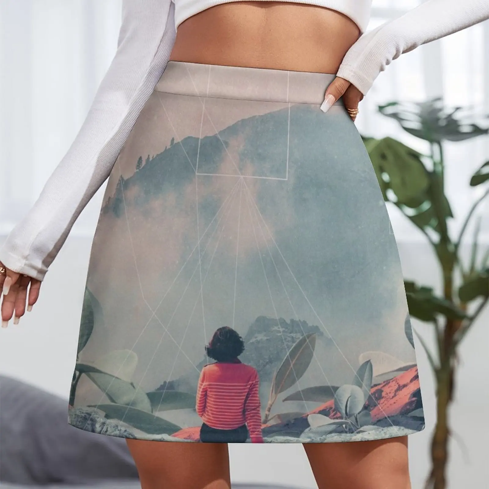 Lost in the 17th Dimension Mini Skirt School skirt luxury designer clothing women kawaii clothes korean skirt