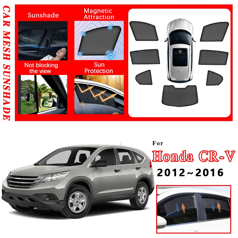 

Car Sunshades Pad For Honda CR-V Accessories CRV CR V 2012~2016 Anti-dirty Cover Sun Coverage Sunscreen Window Visor Sun Shades