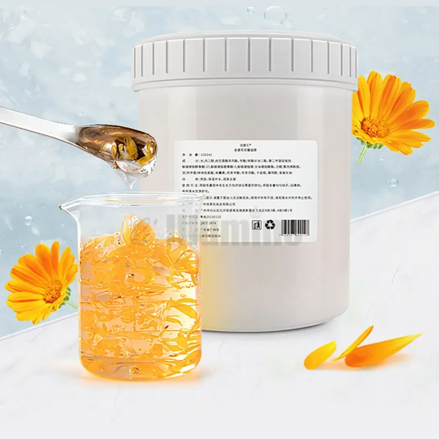 

Маска-лепесток календулы, 1 кг, восстанавливающая нежную кожу воду, сужает поры, косметика OEM, маска для ухода за кожей для салона красоты