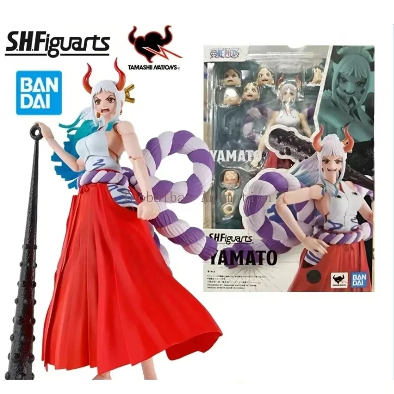 100% Original auf Lager ein Stück Bandai s. h. Figuards Yamato Ghost Island Kreuzzug Montage Action figuren Spielzeug Modell Geschenk