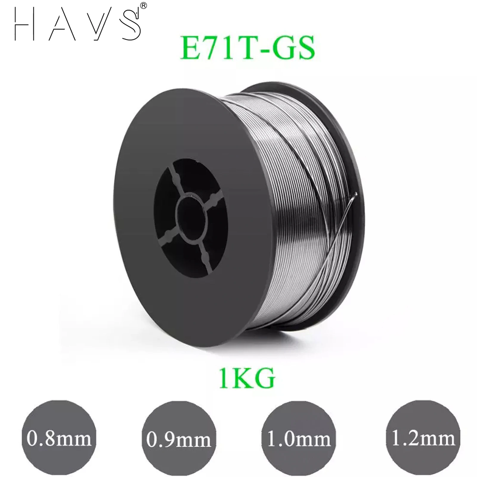 

1KG MIG E71T-GS Gasless Flux Cored Welding Wire 0.8 0.9 1.0 1.2mm AWS A5.20/ASME SF A5.20 For MIG Welder Tool