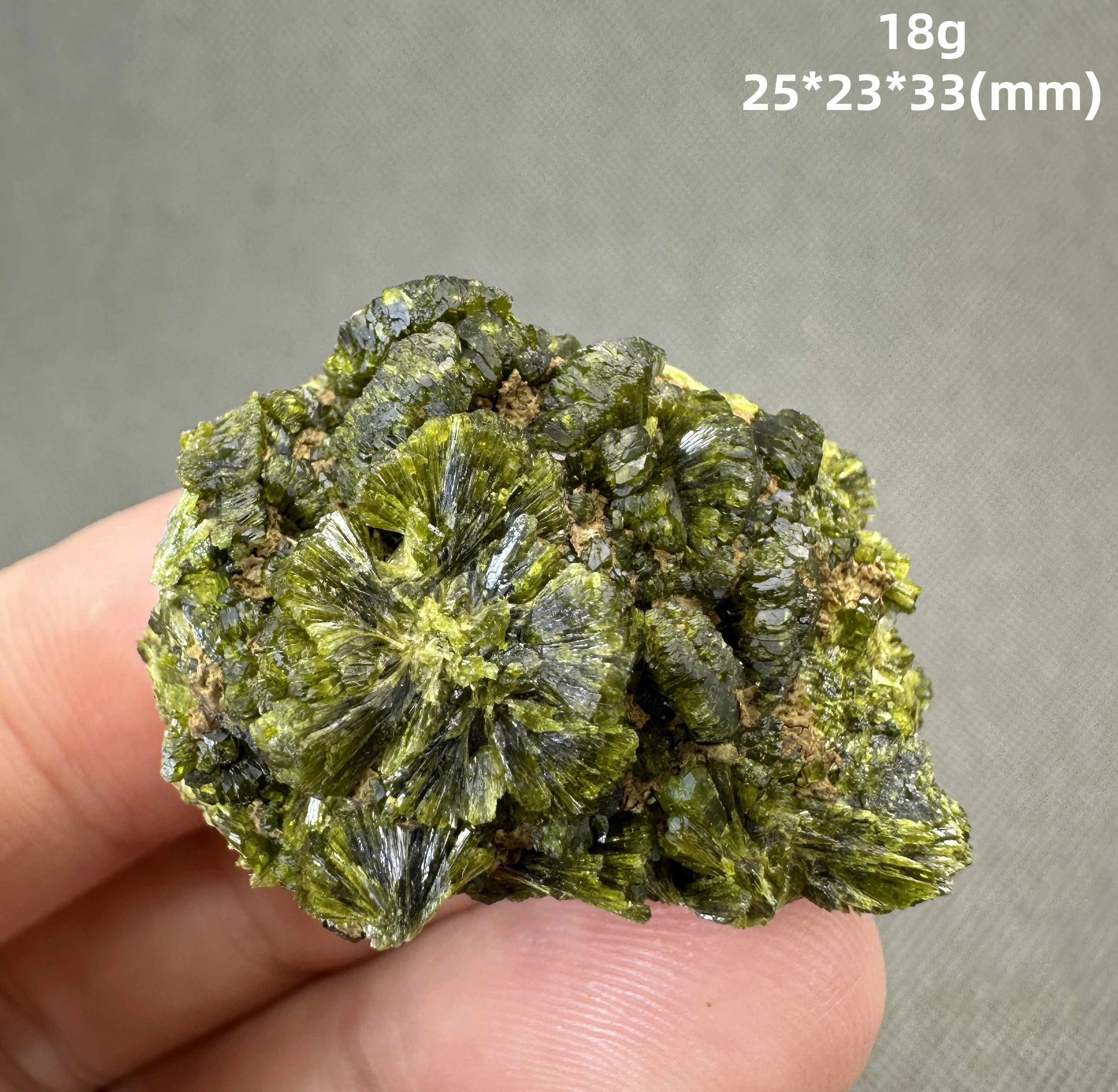 

Natural Epidote mineral specimens + healing quartz crystals and stones rock gemstone