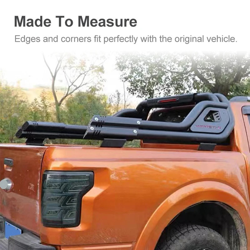 

Factory Direct: 4WD Accessories - Double-tube High-strength Gantry & Roll Cage for Ranger for Ranger raptor