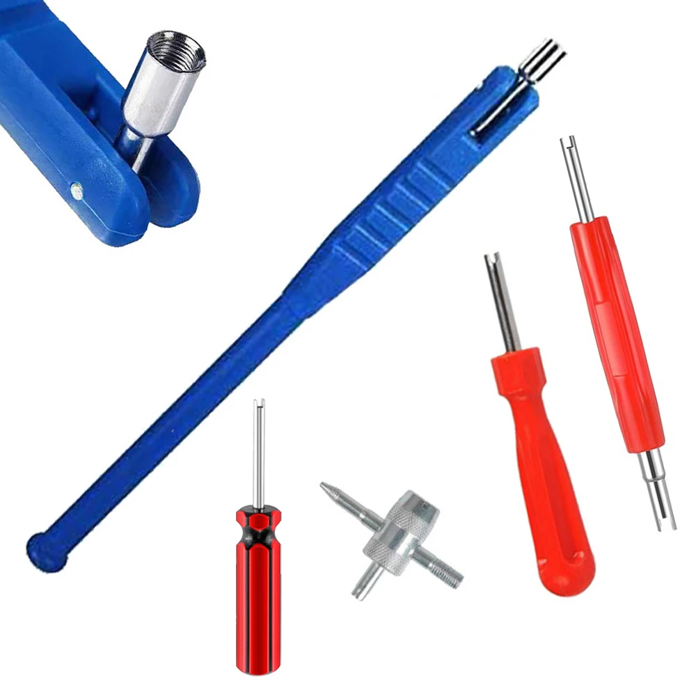 1/4/68Pcs Car Tire Valve Stem Puller Tube Metal Tire Repair Tools Car Puller Tire Wheel Repair Tool Kit Moto Car Remover Changer