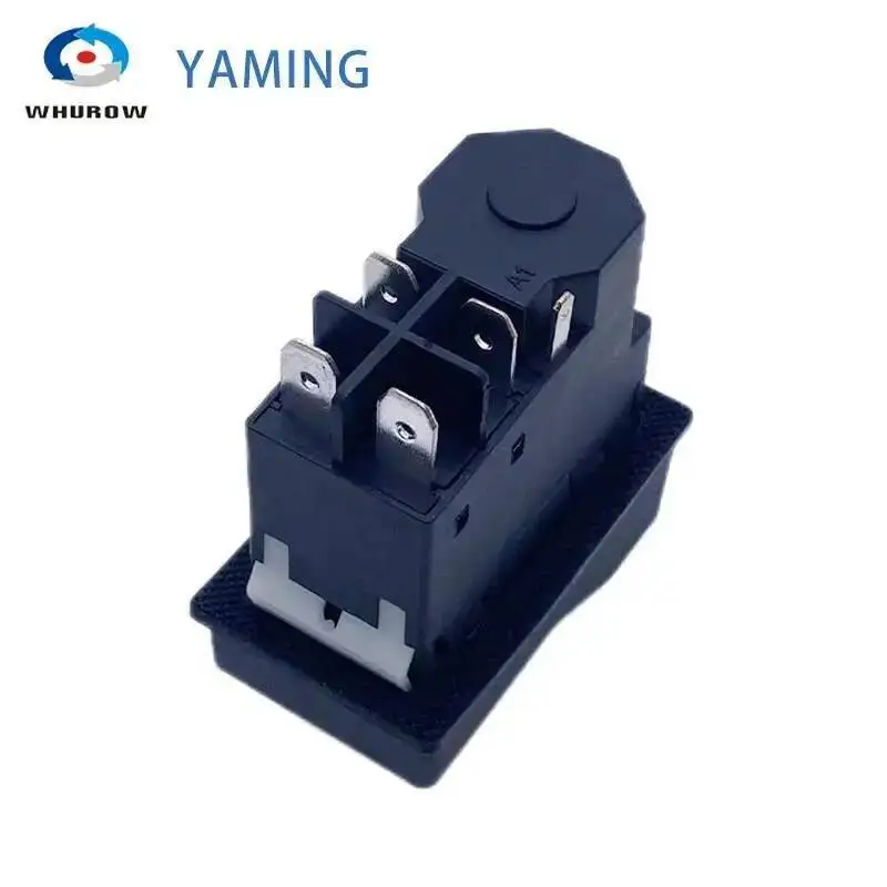 YCZ2 электромагнитный переключатель 4/5 Pin 110V/220V мгновенный (сброс) ВКЛ./ВЫКЛ. Красный/зеленый Кнопка аварийной остановки Замена KJD17