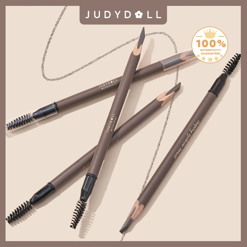 Judydoll フラットエッジ ブロウ ペンシル – ソフト フォーカス フィニッシュとスカルプティングの精度