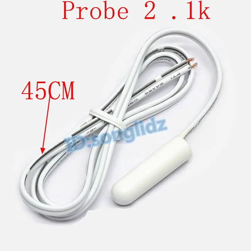 

Temperature Sensor Probe For Samsung LG Refrigerator Defrosting Sensor Temperature Sensor Probe 2.1k 45cm