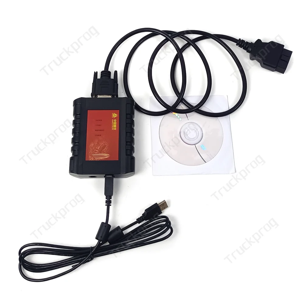 For Sinotruk EOL OBD Diagnostic Kit HOWO SHACMAN WeiChai Cnhtc Heavy Duty Truck Diagnostic Tool DENSO Common Rail Engine