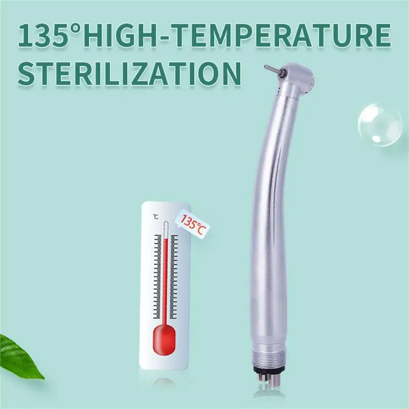 High Speed Dental Handpiece Water Spray Push Button 2 Hole 4 Hole Ceramic Bearings