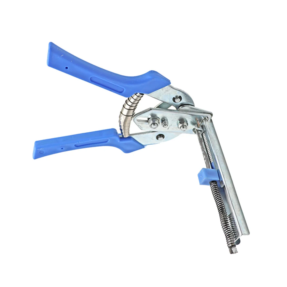 

Blue Cage Nail Pliers Heavy Duty Manganese Steel for Animal Cage Assembly Rabbit Bird Chicken Net Fastening Manual Fencing