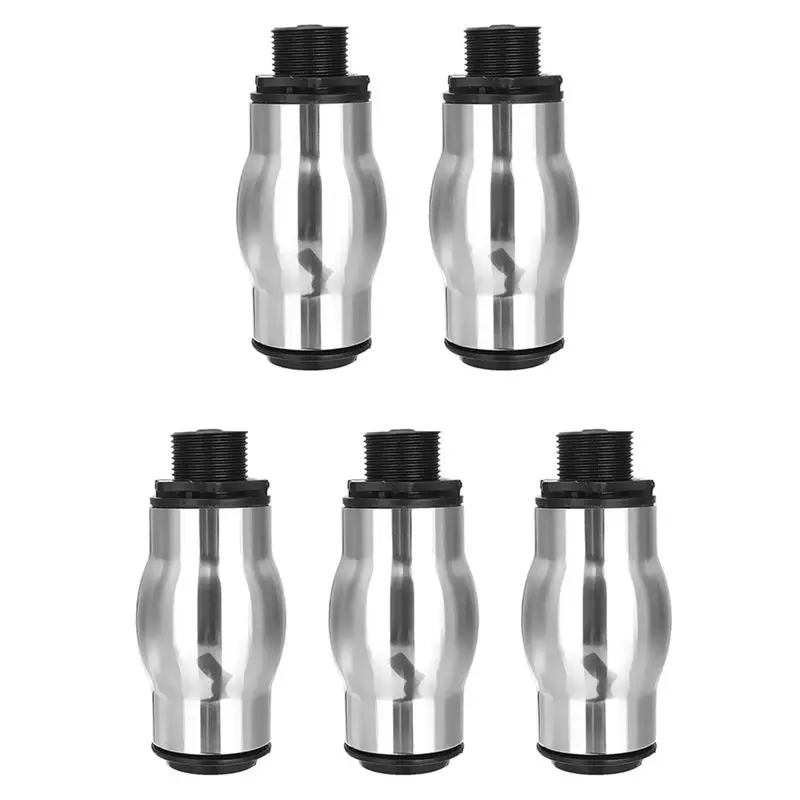 5X Stainless Steel Foamy Fountain Nozzle Water Sport Pond Spray Head Sprinkler DN25-AT36