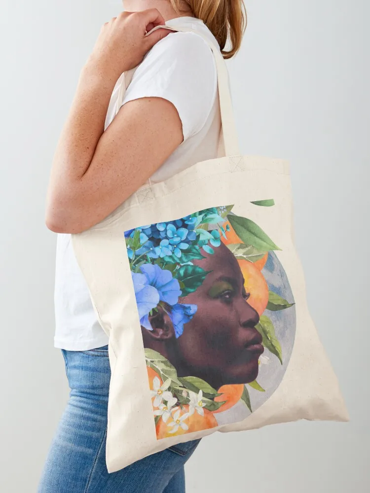 

Orange Moon Tote Bag Women's bags Women bags custom tote bag