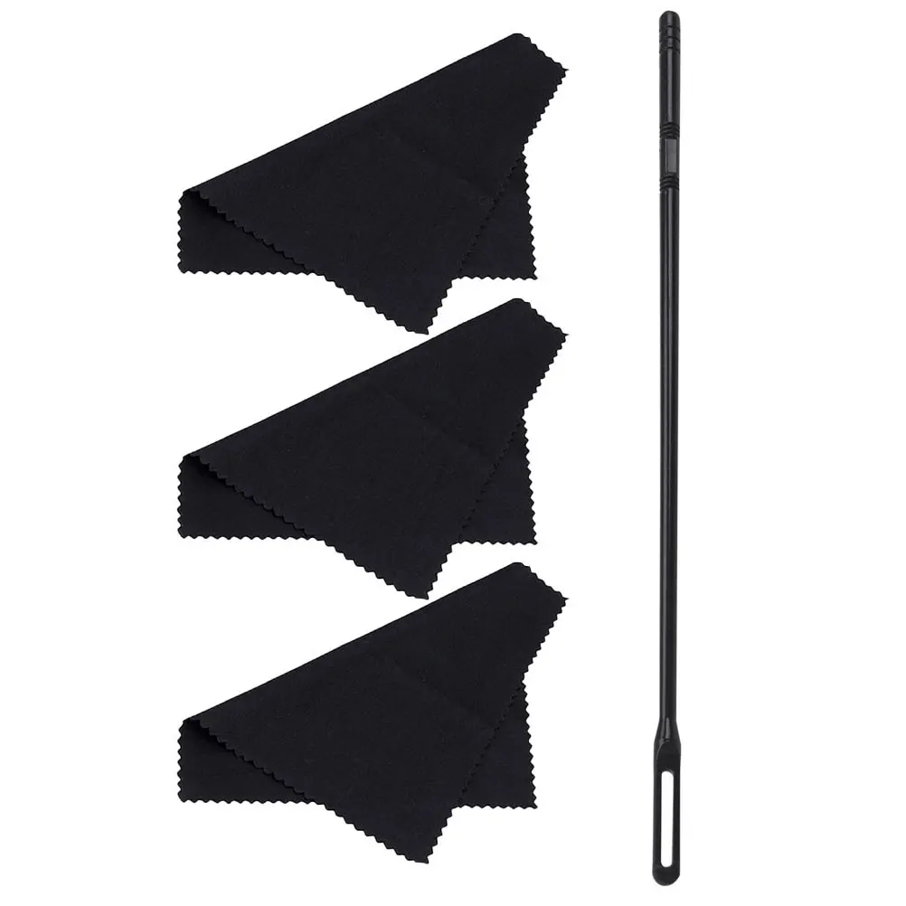1 مجموعة طقم تنظيف الفلوت قابلة لإعادة الاستخدام تنظيف الملابس قضيب طويل رقيق للساكسفون الكلارينيت المحمولة أدوات العناية بالرياح #5