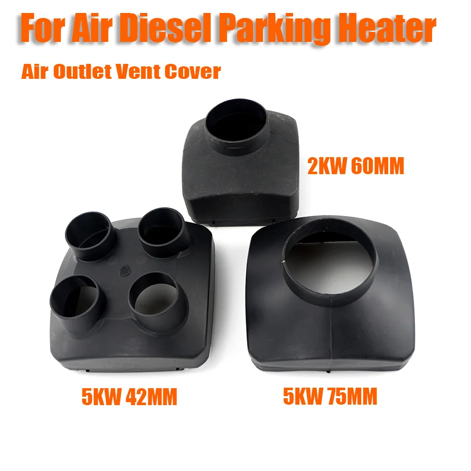 2KW 5KW 42mm 60mm 75mm Air Outlet Vent Cover Air Diesel Parking Heater Parts For Webasto Car Truck Bus Caravan Boat