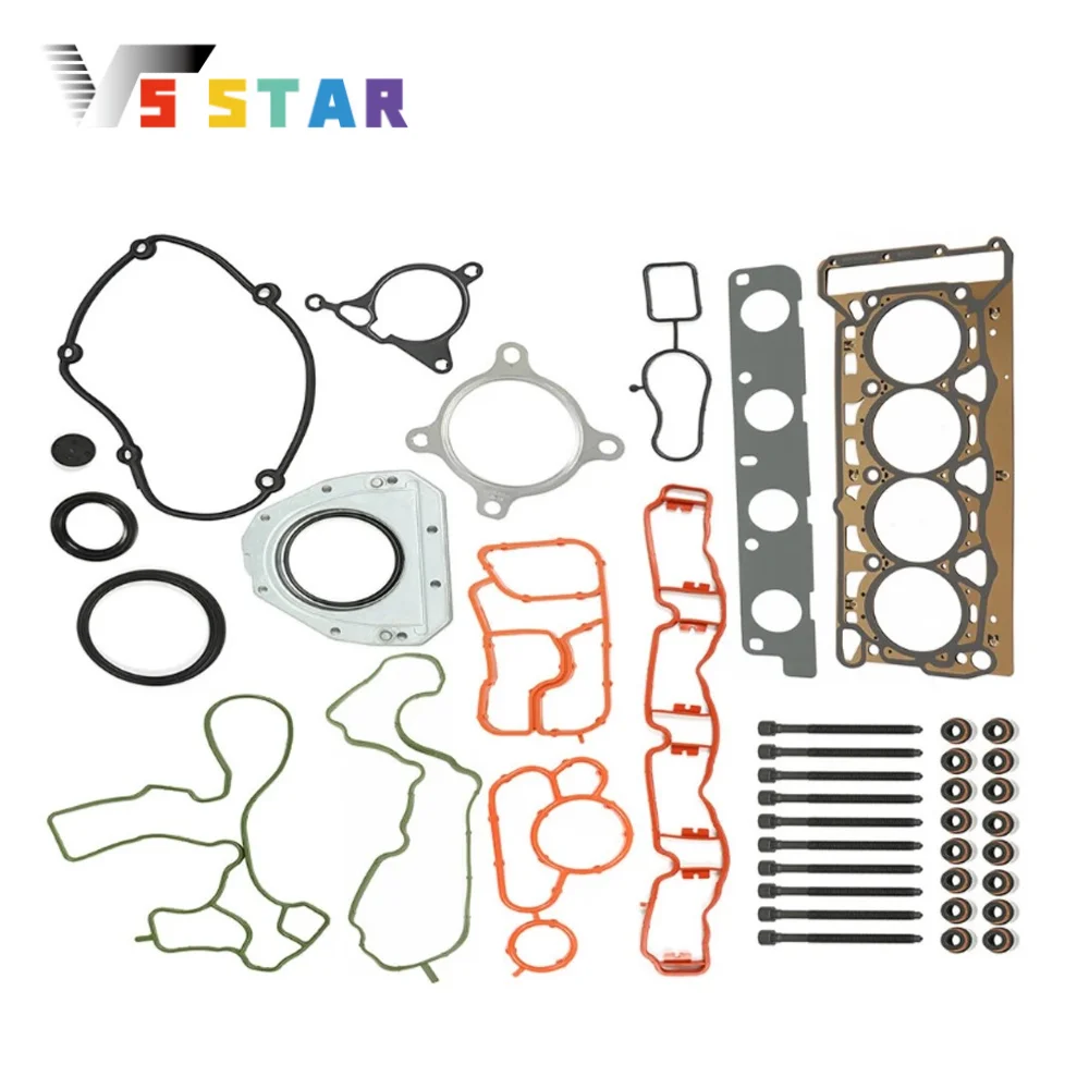 

Engine Cylinder Head Gasket Seal Bolts Set Kit For 2008-2014 Volkswagen CC 2.0T TSI 2009-2014 Audi TT Quattro MK2 2.0T TFSI