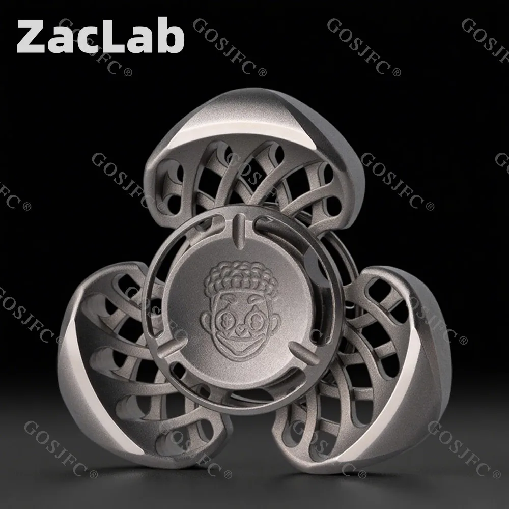 

ZacLab Fidget Spinner Titanium Stress Relief Toy Gyro Office Desk Accessories Fidget Toys For Adults