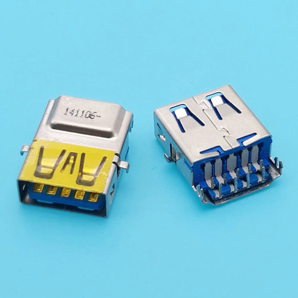 5pcs USB 2.0 4Pin A Type Socket 3.0 9Pin USB Jack Connector For ASUS Dell Lenovo HP Laptop USB Female Data Port Connector