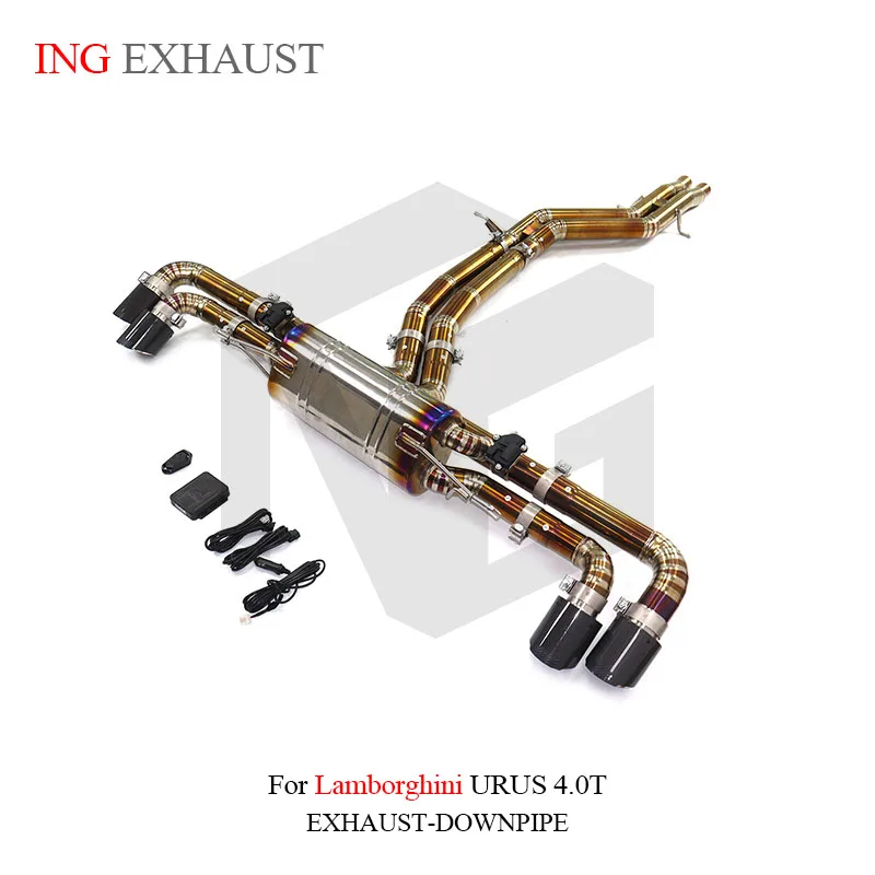 سبائك التيتانيوم Valvetronic العادم Catback لامبورغيني URUS 2012 up 4.0T V8 أنابيب نظام عادم السيارات