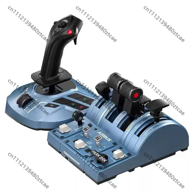 Flight Simulation Control Stick with Throttle Module Civil Aviation Simulator Controller For PC and Game Console