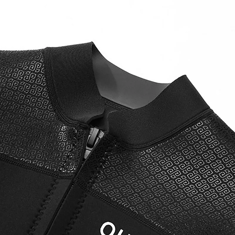 Oulylan 3mm Neoprene Long Sleeved Split Men Diving Jacket Warm Sunscreen Swimming Surfing Deep Snorkeling Wetsuit Top