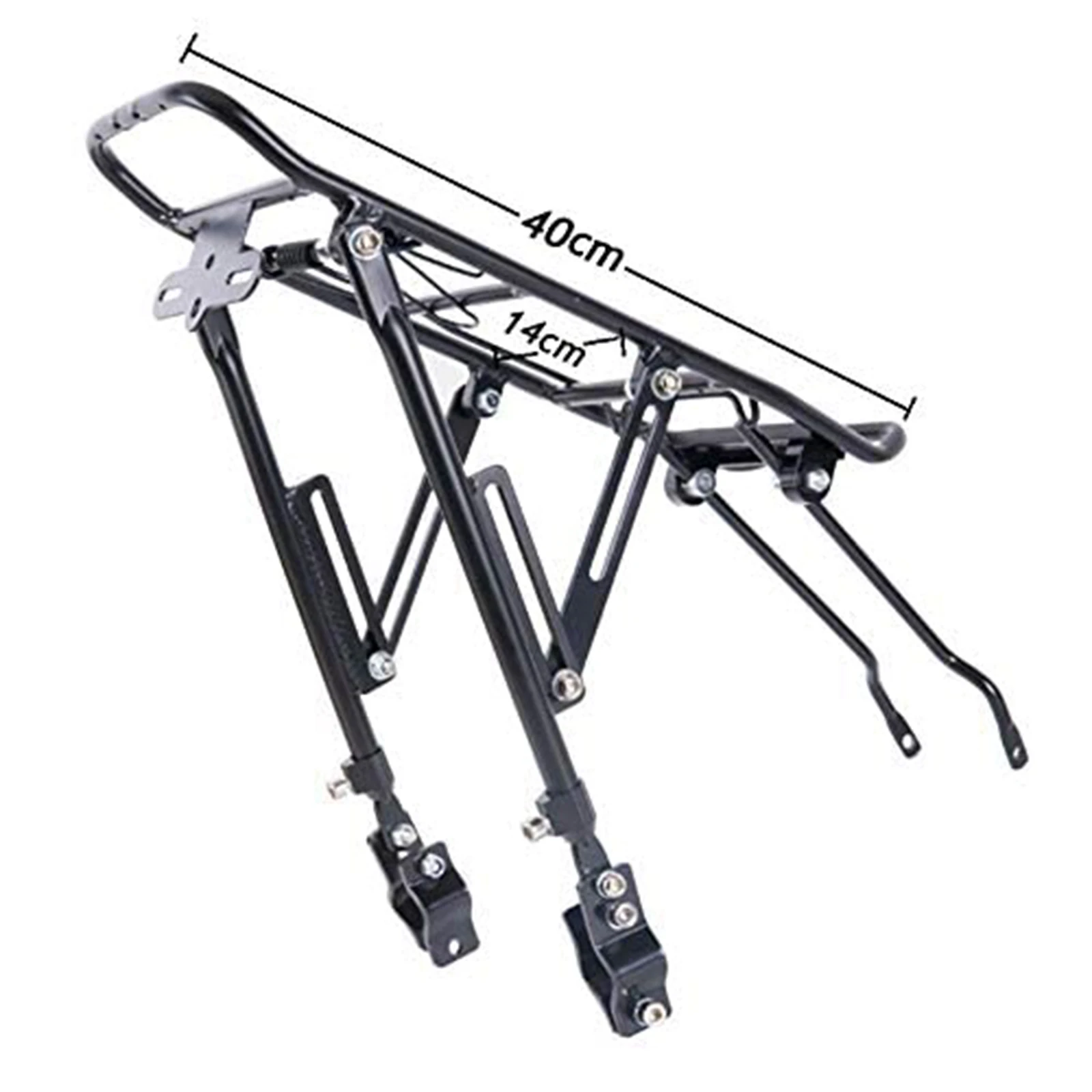 ZTZ Biking Universal Adjustable Bike High Capacity Cargo Rack Cycling Equipment Stand Footstock Bicycle Luggage Carrier Racks