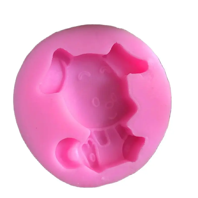 Cute Dog  Mold mould,silicone Cake Tools Fondant Cake Design mold,silicone Gumpaste Art mold,baking Tools  D050