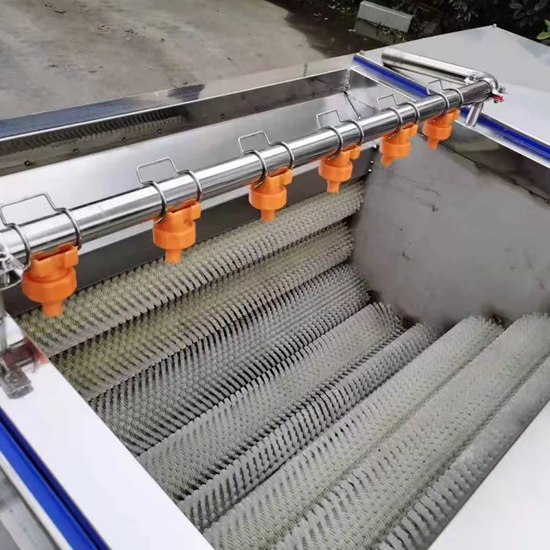 

Automatic sugarcane cleaning and peeling machine, large-capacity cleaning equipment for commercial restaurants