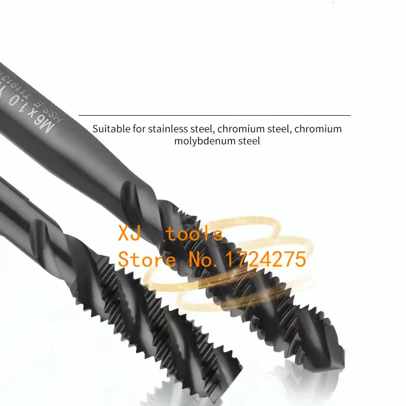 YG-1 T1191 Спиральный метчик HSS-EX M2 M3 M3.5 M4 M5 M6 M8 M10 M12 M14 M16 M18 M20 M22 M24 M27 M30 Для обработки: нержавеющая сталь