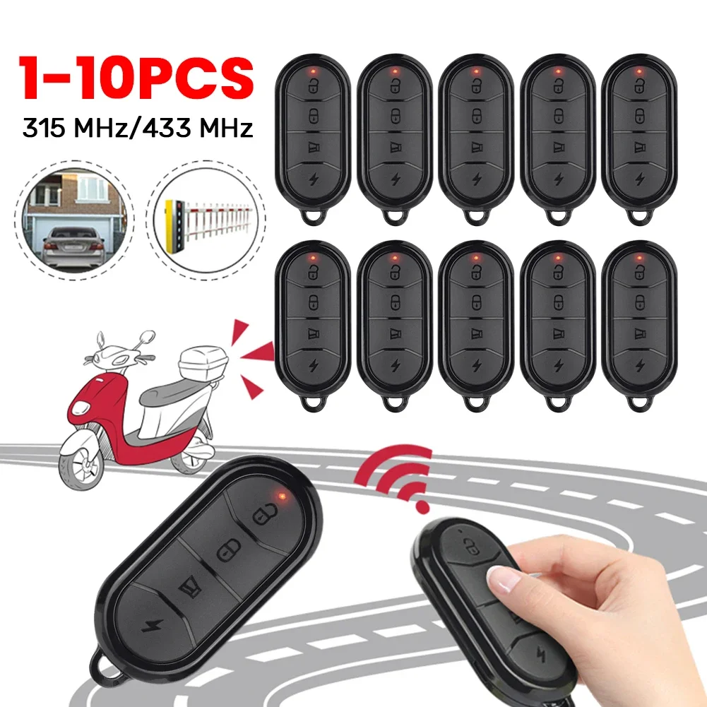 

Дубликатор 315 МГц/433 МГц, универсальный клон, пульт дистанционного управления, 4 кнопки, сменный брелок для домашней безопасности для автомобиля, автомобиля